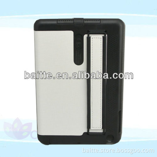 Superior leather case for ipad mini with arm band and loud speaker original Gsource designer for iPad mini kid